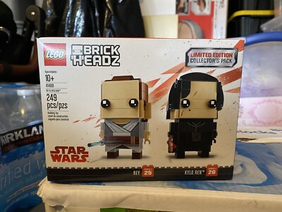 Lego 41489 Brick Headz Rey and Kylo Ren Limited Edition Collertors Pack eBay