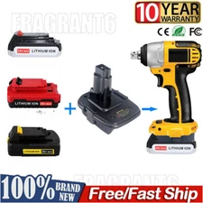 Battery Adapter for Black&Decker for Stanley 20V  Battery Convert To for Dewalt