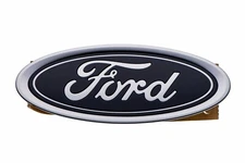 NEW OEM 15-17 Focus Front Grille Blue Ford Oval Emblem  C1BZ-8213-A