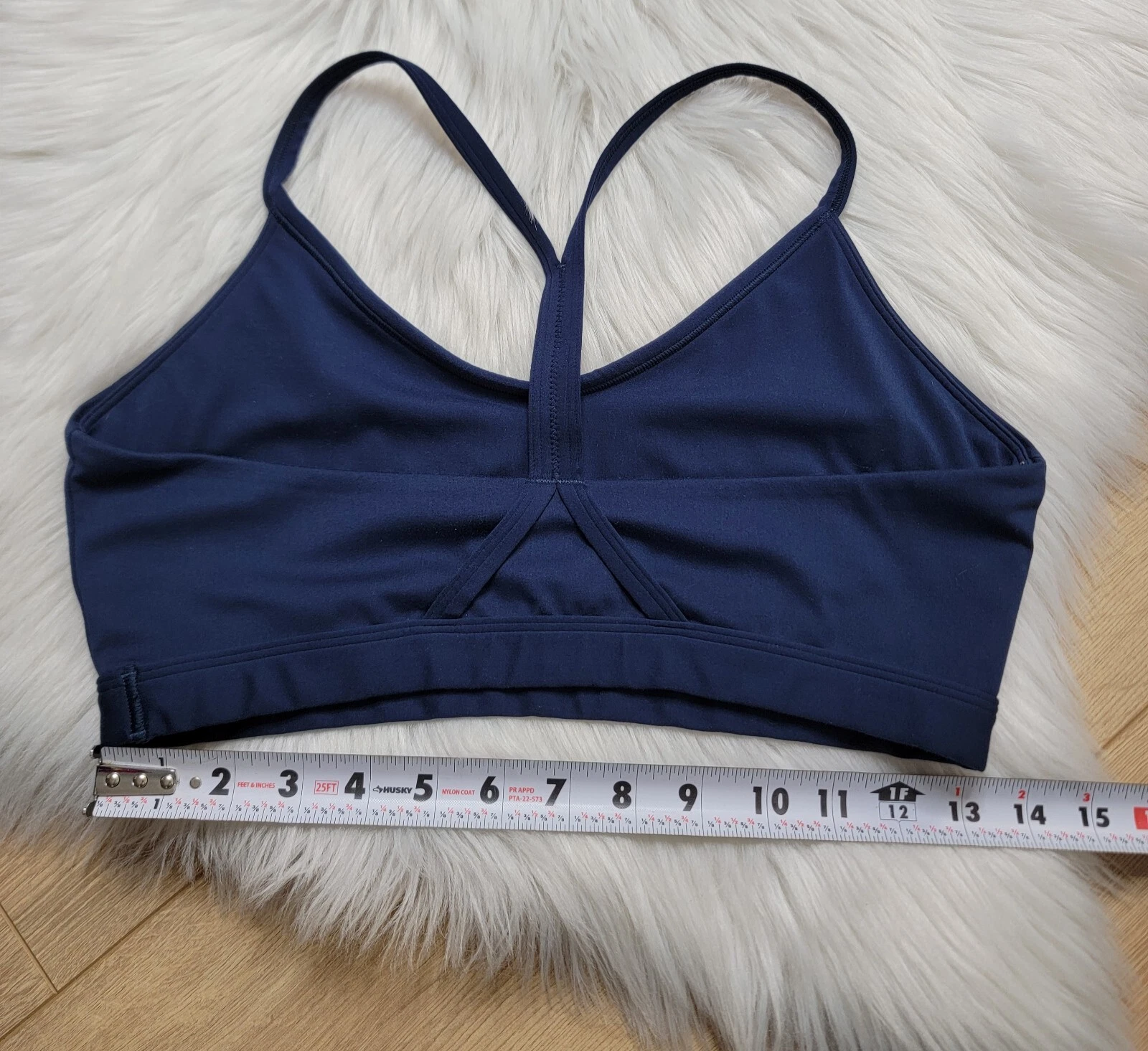 gymshark v neck light support tank-bra
