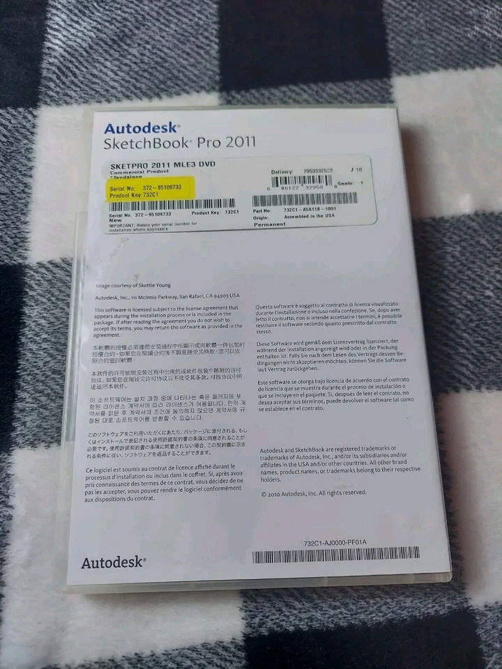 Autodesk Sketchbook Pro 2011 Drawing Painting Digital Software w/ Serial Number - Image 2 of 4