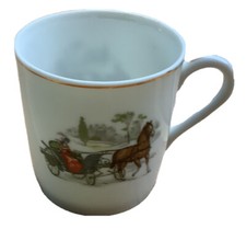 Set Of 3 Antique Child Mug Cup Germany