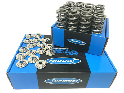 Supertech Dual Springs Ti Retainers Honda K-Series K20 K20A K20Z K24 RSX 80LB
