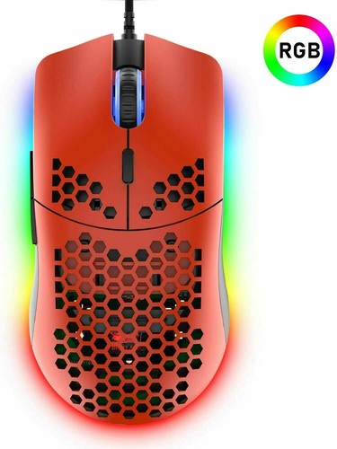 Lightweight Gaming Mouse RGB Backlit Wried 7 Buttons 6400DPI For PC PS4 Xbox one - Picture 15 of 18