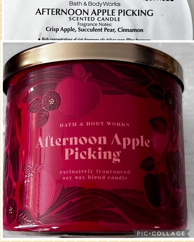 Bath & Body Works Large 3-Wick Scented Candle 14.5 oz Essential Oils and Soy Wax - Picture 16 of 104