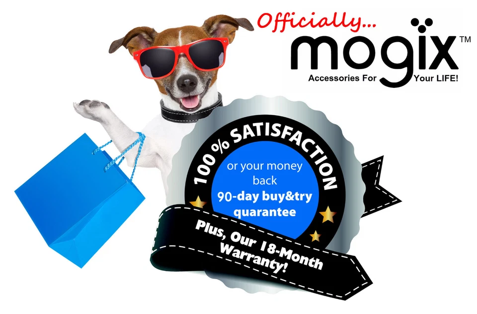 Power Bank Mogix 5000mAh bateria externa carga rápida viagem pesa fina 3,5 oz - Imagem 4 de 4