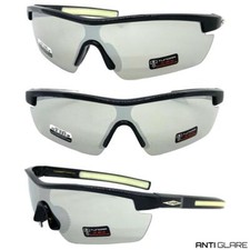 Classic SPORTY WRAP AROUND Biker Cycling Shield SUN GLASSES Protective Eye Wear