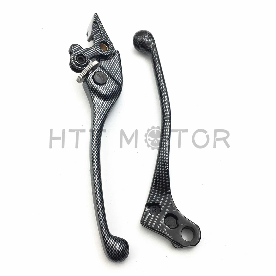 PARA HONDA CBR600 CBR 600 F1 F2 F3 F4 F4i 900RR CARBONO FRENO DELANTERO Y PALANCA EMBRAGUE Foto 4 de 4