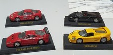  macchinine Ferrari 1:43 Set 4 modelli collezione F50 F40 360 GT Enzo Ferrari