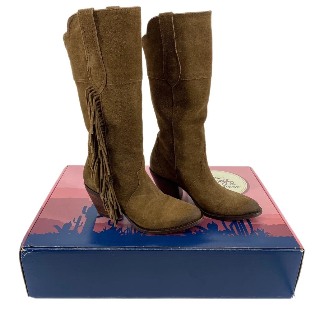 Lucchese suede deals boots