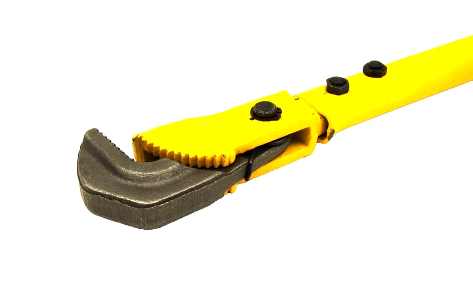 H.D. Pipe Wrench 18.5" Self Adjustable Forged Steel Plumber Multi-function - Image 3 of 4