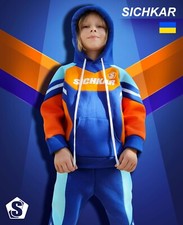 Handmade Hooded Sweatshirt  Sweatpants Casual Sports Set