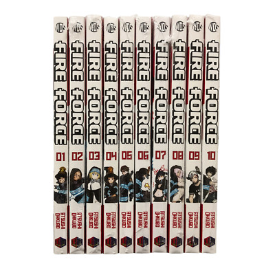 FIRE FORCE Manga Vol 1-34 LOOSE SET English Version New By Atsushi Ohkubo