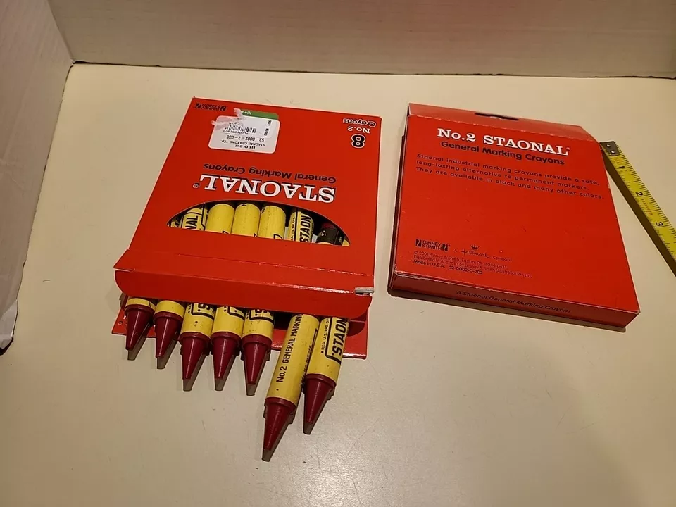 Crayola Extra Large Marking Crayons, Staonal No. 2 General, Red, 8 Count, 2pcks - Image 4 of 4