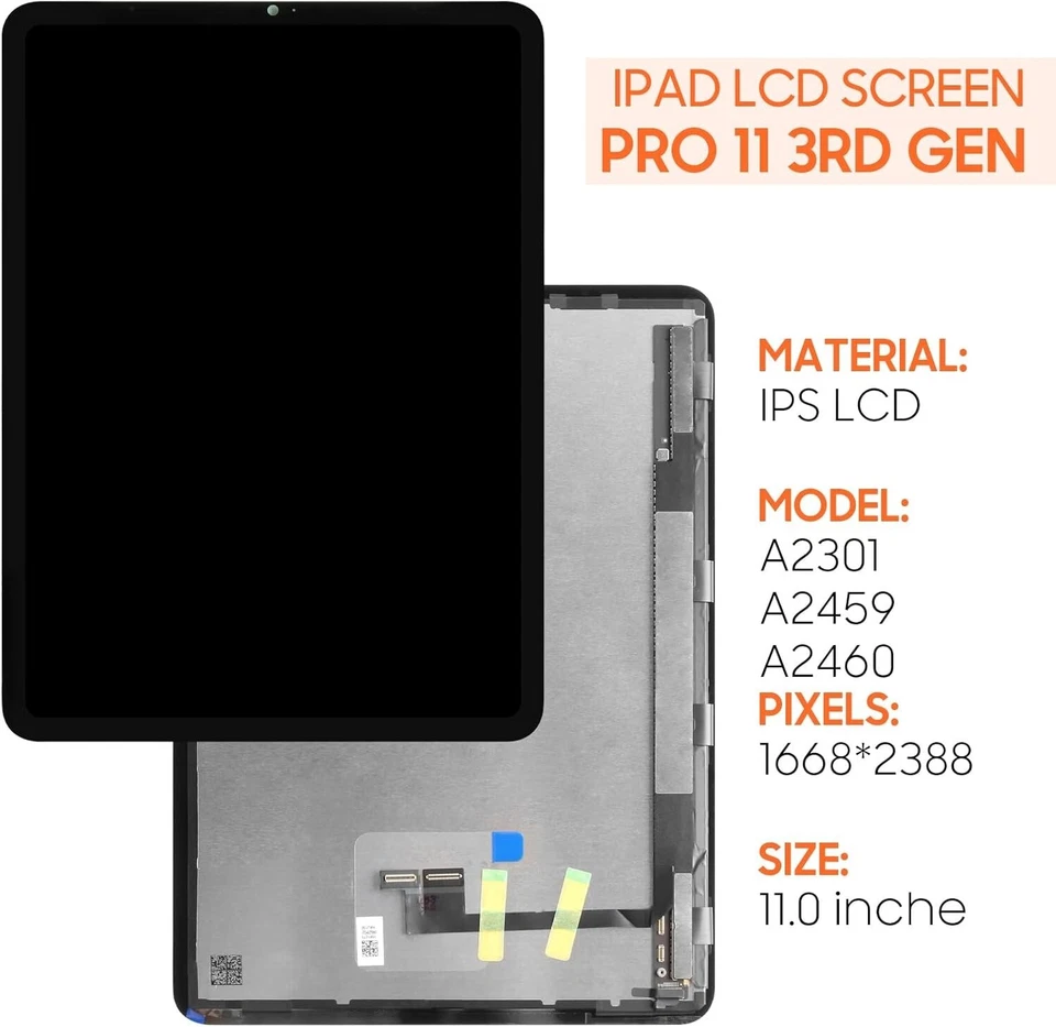 For iPad Pro 11 2021 2022 Lcd Display Touch Screen Digitizer Replacement-OEM - Image 4 of 4