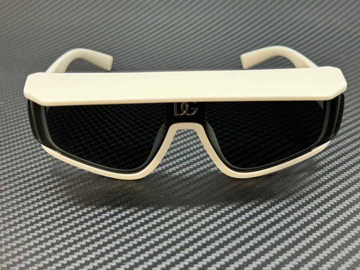 DOLCE & GABBANA フロントスリットミティヘンシルスカト DOLCE & GABBANA DG6177 331287 White Grey Men's 63 mm