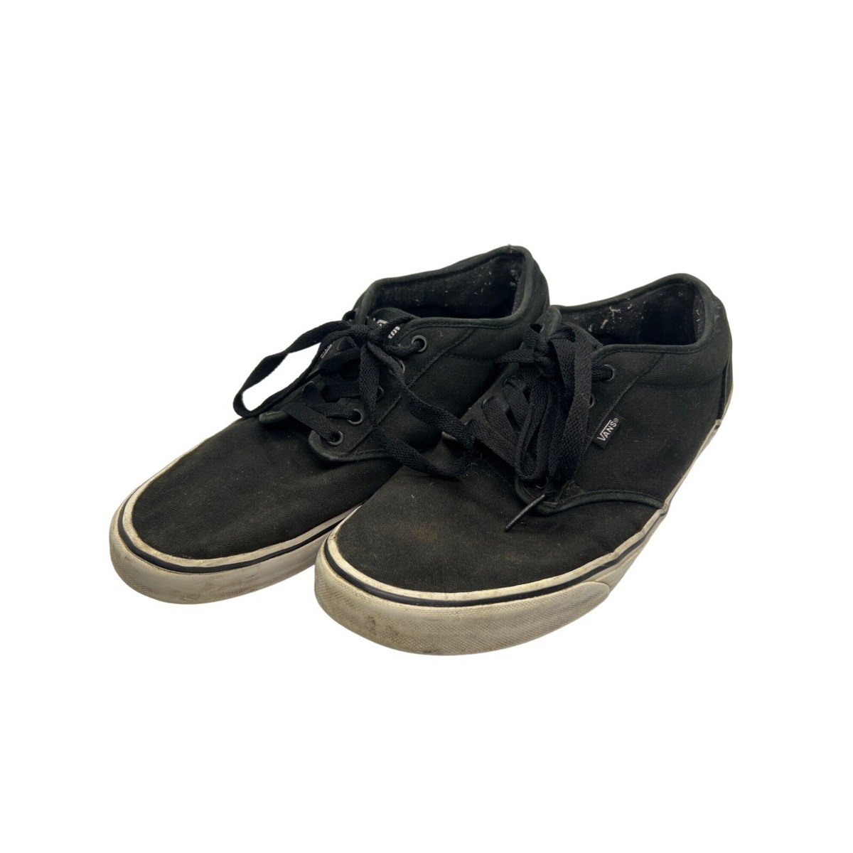 Vans Men\'s Atwood Canvas Sneaker, Canvas Black Black, 13 Amazon.com | Vans Men main image 3