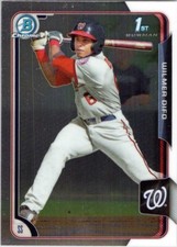 2015 Bowman Chrome Prospects #BCP241 Wilmer Difo Washington Nationals