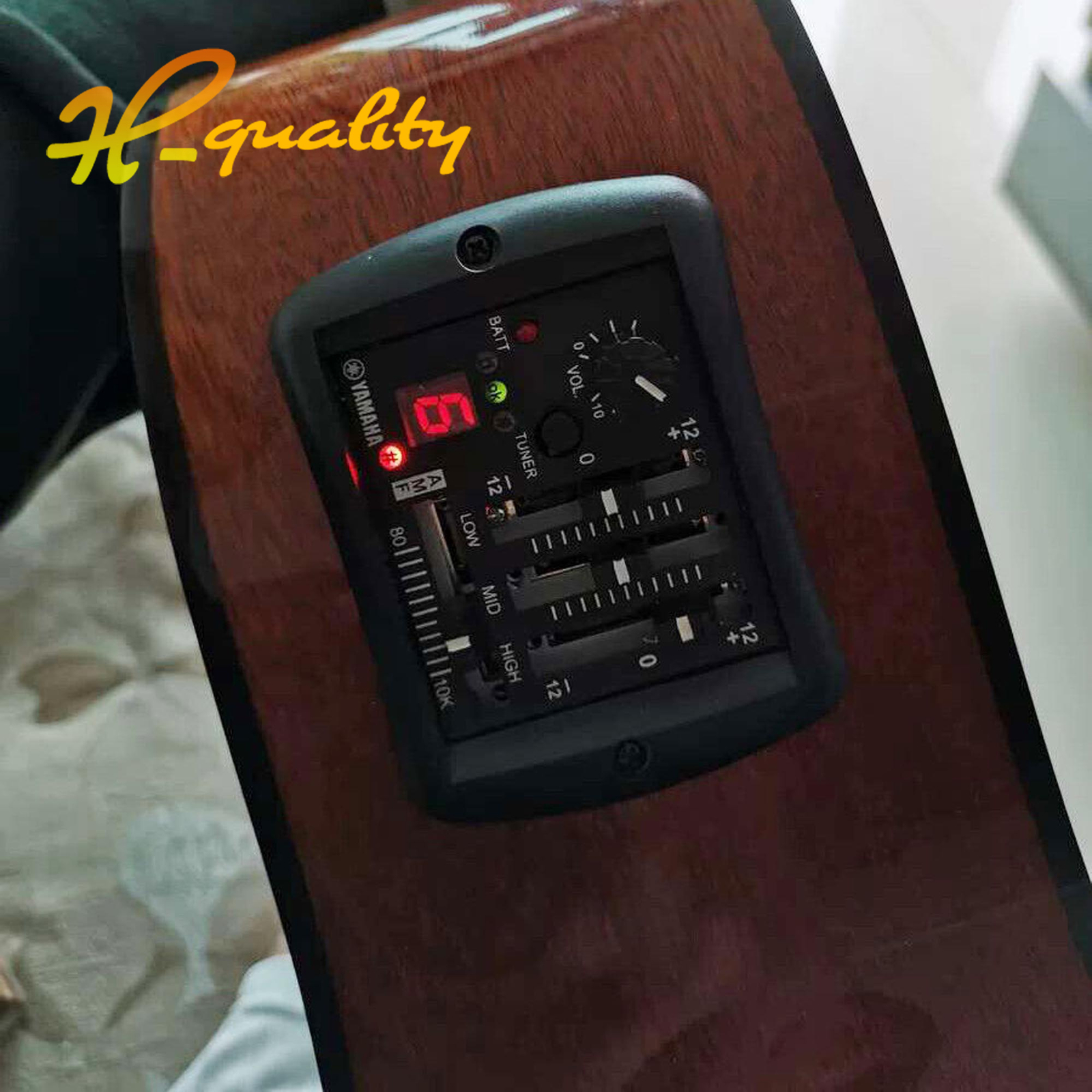 For Yamaha Acoustic Guitar Pickups 3Bands Equalizer Tuner Preamp Piezo