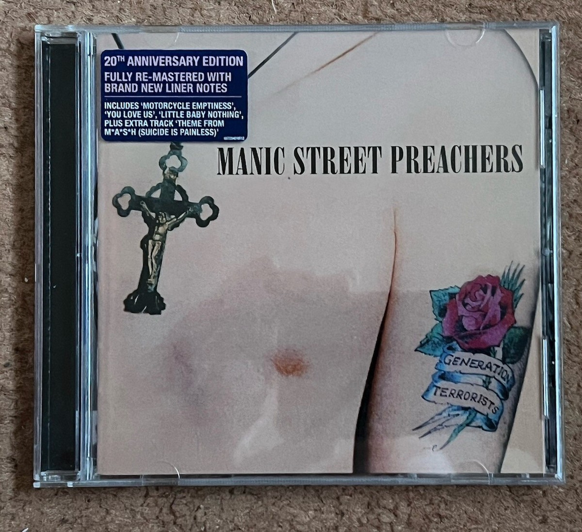 MANIC STREET PREACHERS サイン入りCD MANIC STREET PREACHERS-CD-ROSES IN HOSPITAL-SIGNED RICHEY