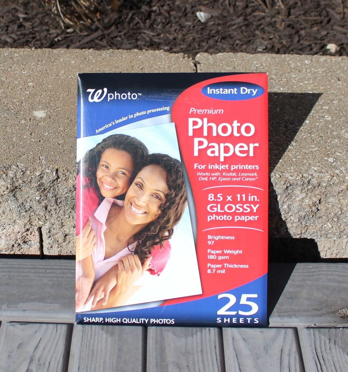 Walgreens WPhoto Paper x 11
