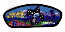 San Gabriel Valley Council California JSP BLK Bdr. [MK-248-3]