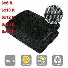 50% UV Resistant Shade Cloth for Plants Garden Greenhouse Net Mesh Tarp