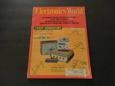 Electronics World Nov 1968 4 Tube TV Receiver (Gasp! What's Next?)      ID:29054