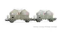 Rivarossi HR6591, 2Tlg. Set Silowagen Dyckerhoff, Db, Neu & Ovp, H0