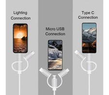 Cavo USB Per Lettori MP3 Sony NWZ-A864/A865/A866/S754F/S764 - Ricarica E Trasferimento Dati - Foto 3