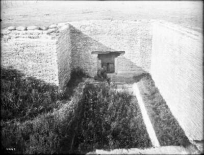 Reservoir for Mission Santa Inez 1900 California Old Photo