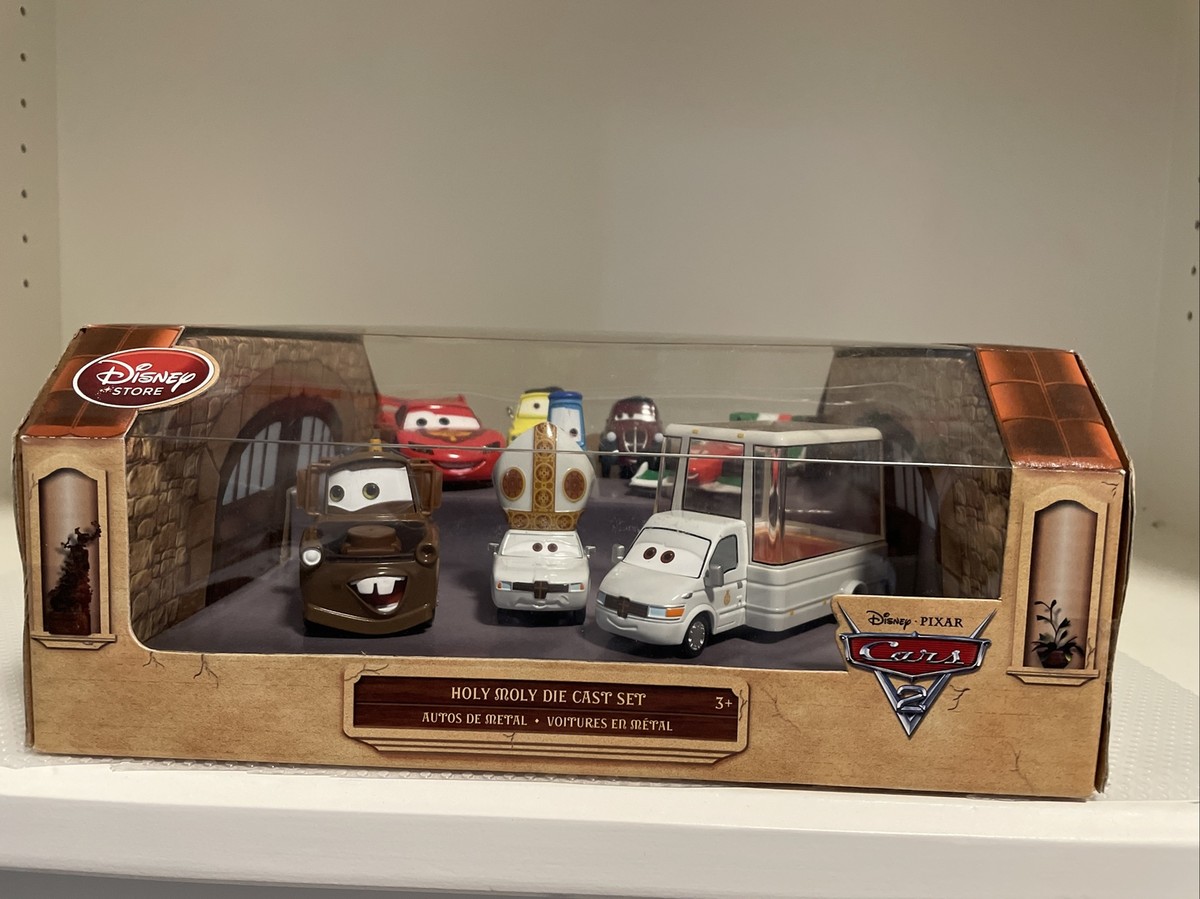 Disney PIXAR CARS HOLY MOLY Disney Store Exclusive Die Cast Pack