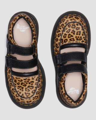【DR MARTENS】Buzz Leopard Mary Jane Shoes シューズ Dr. Martens Women's Buzz Leopard Mary Jane Limited Edition