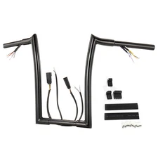 14" Prewired Handlebar for Harley 09-13 Sportster Road King 07-10 Sofail Dyna