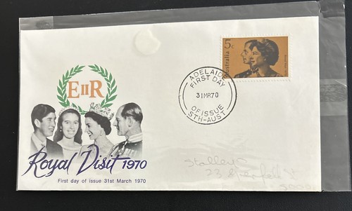 Australia FDC 1970 Royal Visit