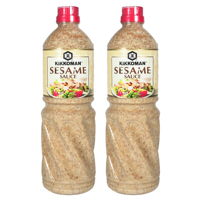2x1L Kikkoman Sesame Sauce Sesamsauce für Salate, Nudeln....