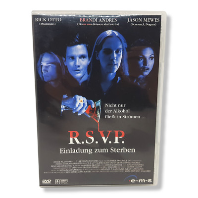 RSVP Einladung zum Sterben DVD FSK18 Horror Thriller Jason Mewes Rick Otto Film