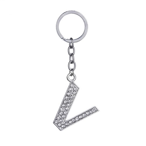 Sparkle Crystal Alphabet Keychain Initial Letter Key Ring Chain #66 Hot A-Z @ - Picture 34 of 38