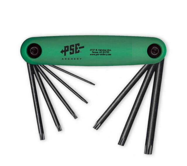 Pse Torx Wrench Set Sizes T-9 To T-40