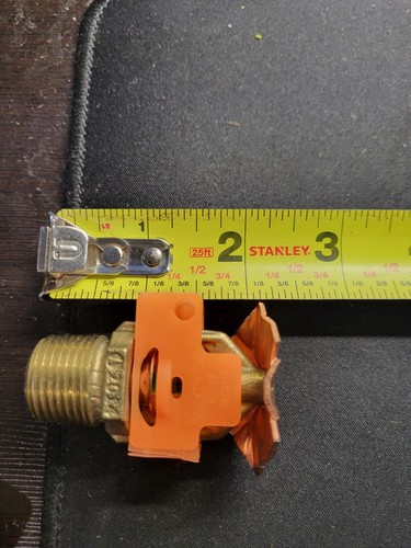 Tyco TY3451 Sprinkler Head ( 3/4” OD ) 200F 93C BRASS Sidewall WU/P NEW USA $19 - Picture 8 of 9