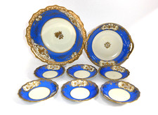 8-tlg. Set Japan Meito Porzellan Handmalerei B-61