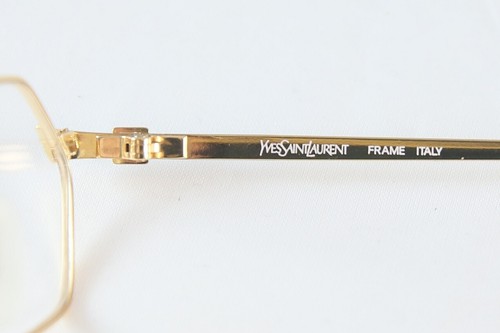 GRANDI OCCHIALI DA VISTA VINTAGE YVES SAINT LAURENT 4006 NUOVI NOS MADE IN ITALY - Foto 3 di 11