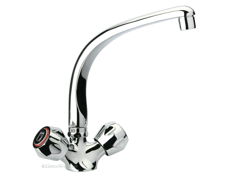 PAINI RUBINETTO TEVERE MONOForo LAVELLO CON BOCCA FUSA - MOD.10CR571 PAINI RUBINETTO TEVERE MONOForo LAVELLO CON BOCCA FUSA - MOD.10CR571