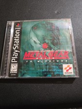 Metal Gear Solid: VR Missions (Sony Playstation 1 PS1, 1999) Clean CIB Reg Card 