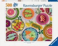 NEW Ravensburger 500 Pieces Jigsaw Puzzle 9 Ages Leckeres Picknick