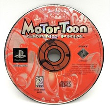 PS1 Motor Toon (Sony PlayStation 1) Disc Only- Tested & Working