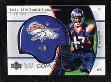2004 Upper Deck Sweet Spot Rookie Signatures Tier Two /699 Darius Watts Auto 4g8