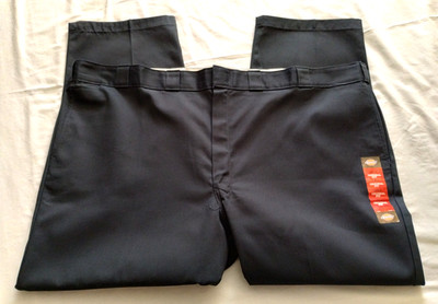 DICKIE'S Dark Blue ''874 ORIGINAL Fit'' Casual Work Pant Sz 54 x 30 (29.5 In)