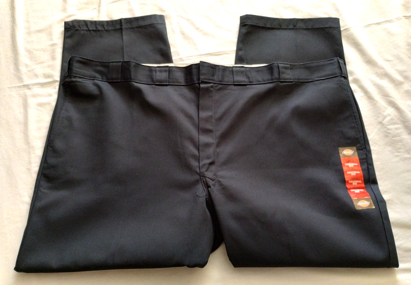 DICKIE'S Dark Blue "874 ORIGINAL Fit" Casual Work Pant Sz 54 x 30 (29.5 In)