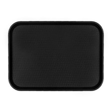 Cambro 1418FF110 18 in x 14 in Black Fast Food Tray